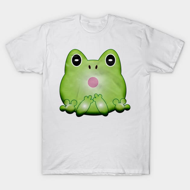 Cute Frog T-Shirt by Mollie